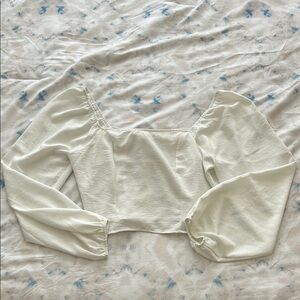 Altar’d State Elegant Cream Women's Top